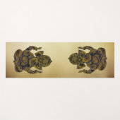 人目を引く金属の地上のインドゾウGanesh ヨガマット (正面(横))