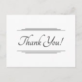 人目を引く「ありがとう！」 ポストカード (正面)