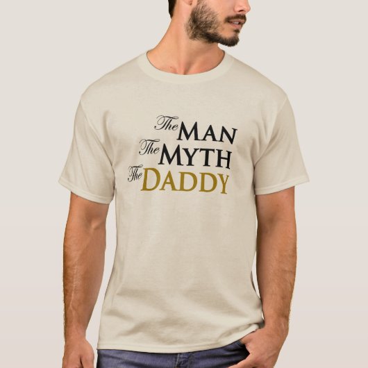 人神話お父さん Tシャツ (正面)