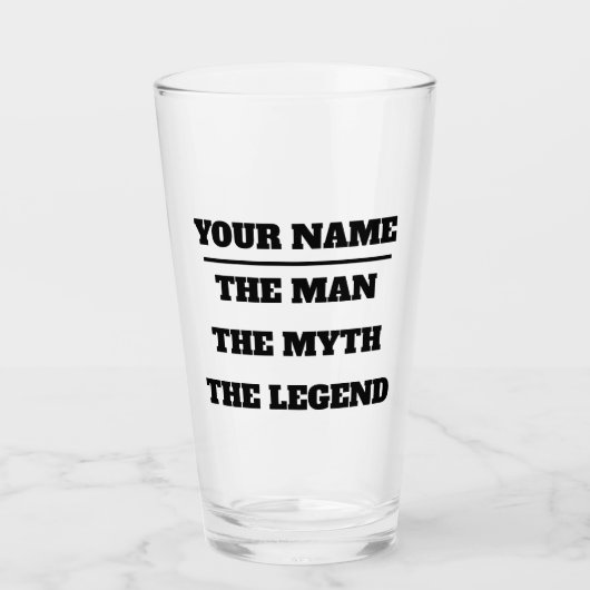 人神話伝説おもしろいな飲むガラス タンブラーグラス (正面)