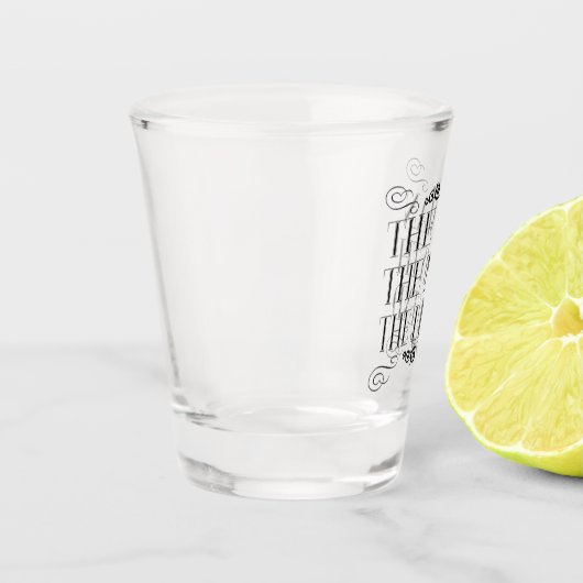 人神話伝説のパーティの記念品の小グラス ショットグラス (左)