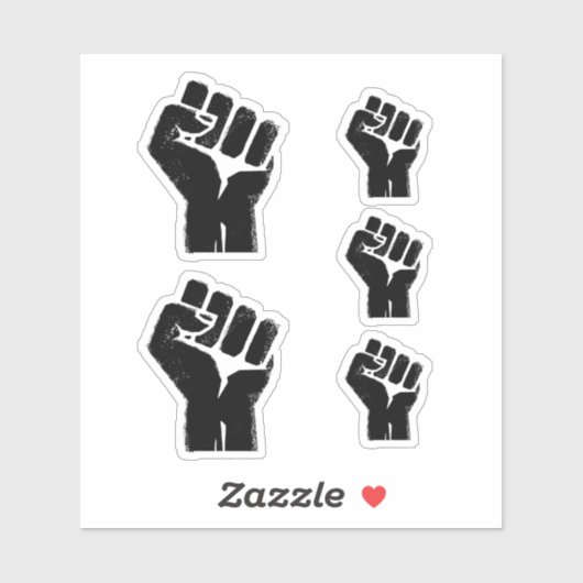 人種の連帯 シール (シート)