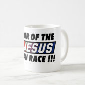 人種のJesus_Savior コーヒーマグカップ (正面右)