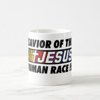 人種のJesus_Savior コーヒーマグカップ