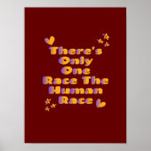 人種はアンチ人種差別の一つだ ポスター (正面)