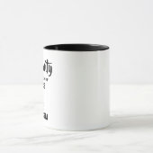 人種ストップ差別、平等マグを推進する マグカップ (中央)