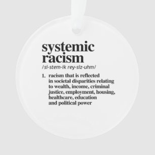 人種主義の体系的定義 オーナメント