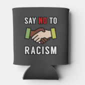 人種差別にノーと言う 缶クーラー (裏面)