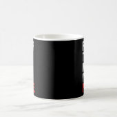 人種差別のない人々のために戦う コーヒーマグカップ (中央)