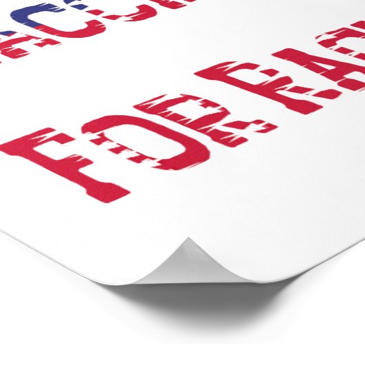 人種差別のワクチンは無い ポスター (角)