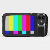 人種差別のiPhone 5/5sの場合が付いているレトロの古いTV Case-Mate iPhoneケース (裏面(横))