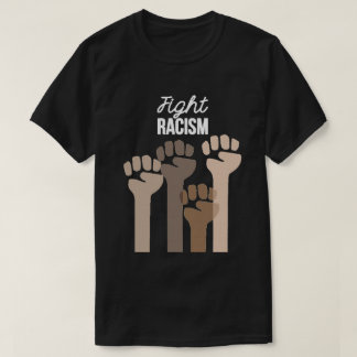 人種差別のTシャツと戦う Tシャツ