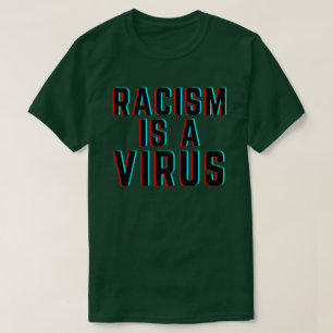 人種差別はウイルス Tシャツ