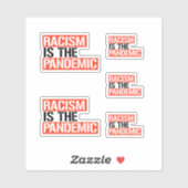 人種差別は大流行だ シール (シート)