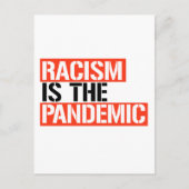 人種差別は大流行だ ポストカード (正面)