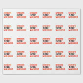 人種差別は大流行だ ラッピングペーパー (フラット)