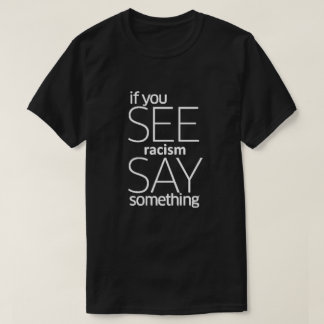 人種差別もしがTシャツと言う Tシャツ