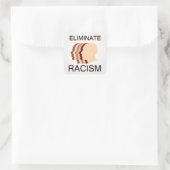 人種差別をなくす スクエアシール (バッグ)