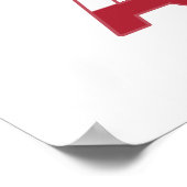 人種差別を再び間違える!アンチトランプ抗議ポスター ポスター (角)