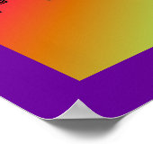 人種差別を排除する ポスター (角)