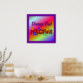 人種差別を排除する ポスター (キッチン)