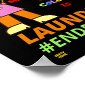 「人種差別を終わらせる」 ポスター (角)