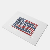 人種差別ストップを装うことは愛国心だ ドアマット (アングル)