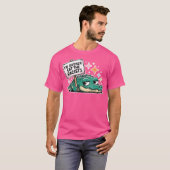 人種差別主義者を食うワニ - フェミニスト ギフト クラシック Tシャツ (正面フル)