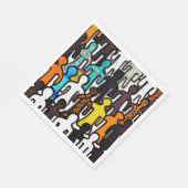 人種差別平等コレクション スタンダードランチョンナプキン (角)