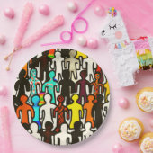 人種差別平等コレクション ペーパープレート (パーティー)