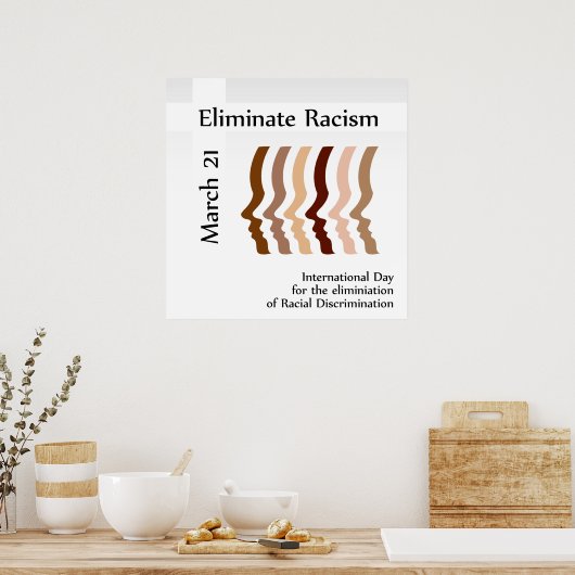 人種差別祝の消去の日 ポスター (キッチン)