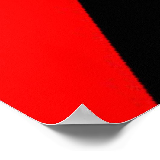 人種戦争ではない階級戦争 ポスター (角)