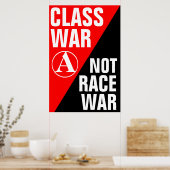 人種戦争ではない階級戦争 ポスター (キッチン)
