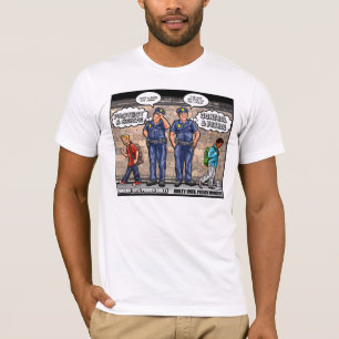 人種的な奇術が暴露される Tシャツ