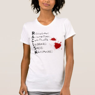 人種的優越感の略称 Tシャツ