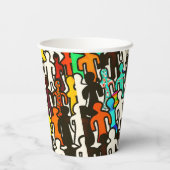 人種的平等 紙コップ (裏面)