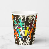 人種的平等 紙コップ (右)