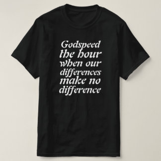 人種関係と人間の平等 Tシャツ