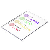 人種：人間発祥の地：地球の政治：自由Re ノートブック (左側)