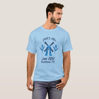 人第70のロゴの誕生日のTシャツ Tシャツ