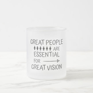 人素晴らし々のマグカップ フロストグラスマグカップ