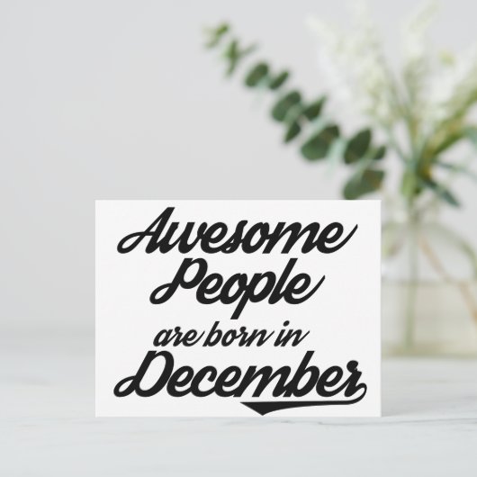 人素晴らしは十生まれ月だ ポストカード (スタンド正面)