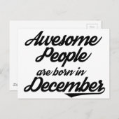 人素晴らしは十生まれ月だ ポストカード (正面/裏面)