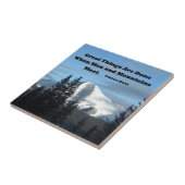 人素晴らし山の交わる時に事を為す。 タイル (側面)