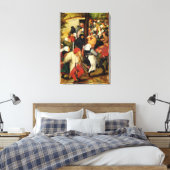 人素朴結婚々の詳細踊り キャンバスプリント (インサイチュ (寝室))