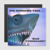 人船外型シャーク巡航ドアマグネット マグネット招待状 (正面/裏面)