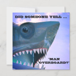 人船外型シャーク巡航ドアマグネット マグネット招待状