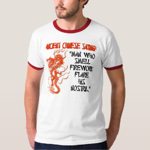 人花火をかぐ Tシャツ