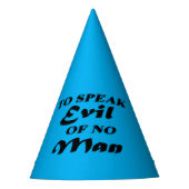 人話を悪くする パーティーハット (正面)