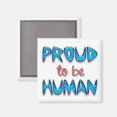 人誇りを持ったの磁石になる マグネット (正面/裏面)